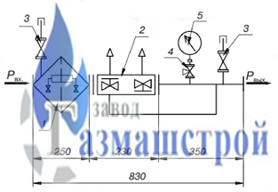 Съемная обводная линия (СОЛ) на регуляторах типа РДСК съемная обводная линия сол на регуляторах типа рдск