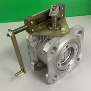 Кран шаровый газовый КШ-50/16 с мехприводом (редуктором), механическим приводом