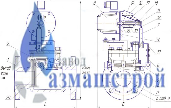 Схема КЗГЭ-100 схема кзгэ-100